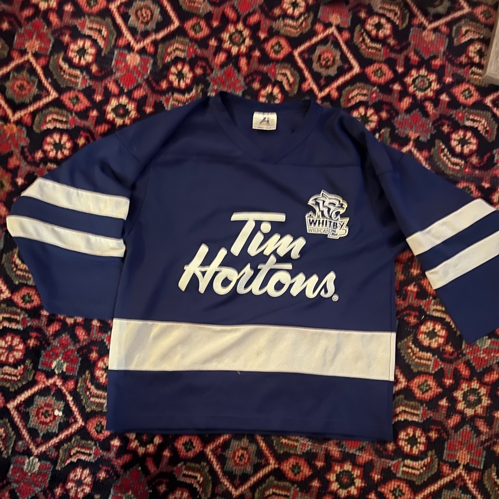 TimBits Tim Horton Hockey Jersey Vintage #11 DEATH Size Medium Youth